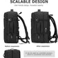 2 pcs PC Aluminum Frame Carry On Luggage Set