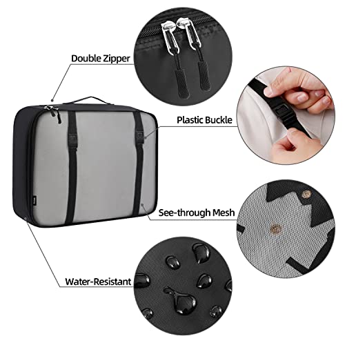 10 Set Packing Cubes Various Sizes Packing Organizer for Travel Accessories Luggage Carry On Suitcase