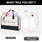 Initial Tote Bag