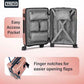 Patented Connecting Hard Shell 2 Piece Luggage Set (2 Count)