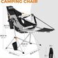 2 Pack Hammock Chairs with Footrest (2 Count)