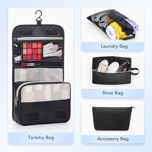 8 Set Compression Packing Cubes for Travel Essentials (8 Count)