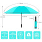 Inverted Folding Compact Travel Umbrella with LED