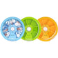 3Pack Weekly Pill Organizer Rotating Travel Pill Box for 7 Day Vitamins (3 Count)