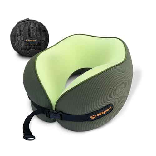 Ergonomic Travel Neck Pillow for Airplanes & Cars