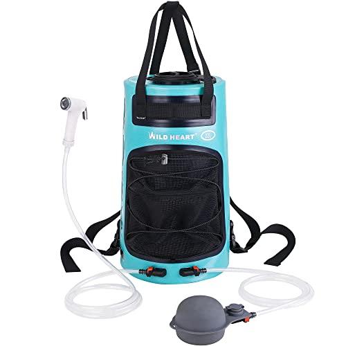 Camping Shower 5.8 Gallons Portable Camp Shower Bag with Upgraded Screw Lid