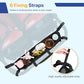 Double Stroller Organizer for Bob Duallie and Baby Jogger City Mini GT2