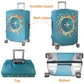 Thicker Travel Luggage Covers with Luggage Tag For Suitcase Tsa Approved