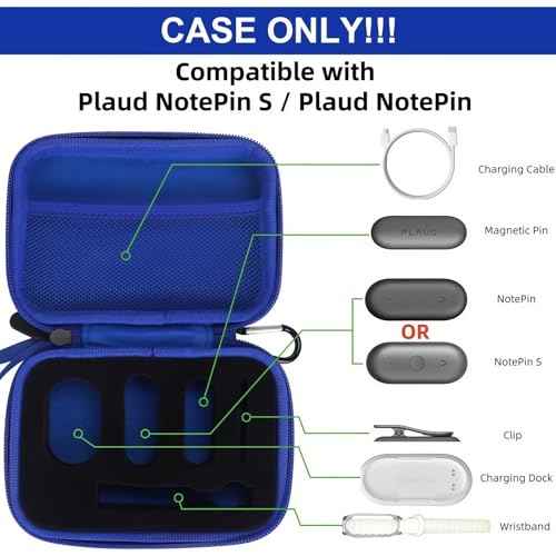 Hard Case Compatible with PLAUD NotePin