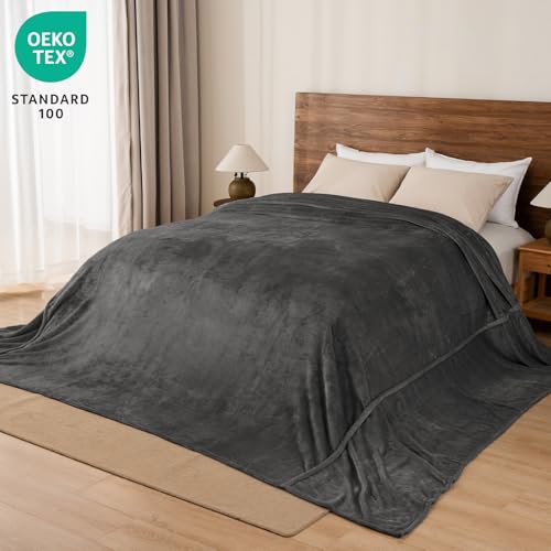 Fleece Blanket Oversized King 120"x120"