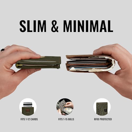 Money Clip Slim Minimalist Wallet for Men
