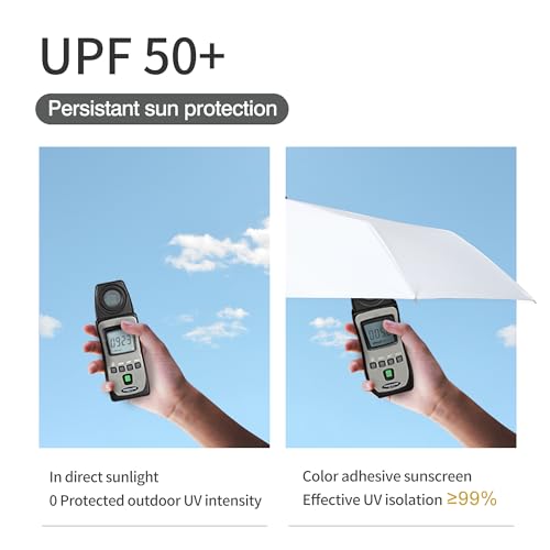 Sun Umbrella Blocking UV Protection Compact Auto Folding Parasol