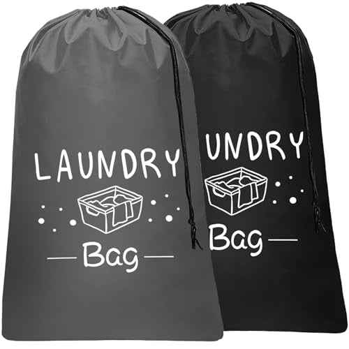 2 Pack Extra Large Travel Laundry Bag (2 Count)