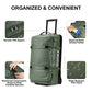 Rolling Duffle Bag with Wheels