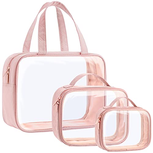 Clear Makeup Bag Travel (3 Count)
