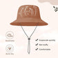 Waterproof Bucket Hats for Woman UPF 50+ Sun Hat Brick Red