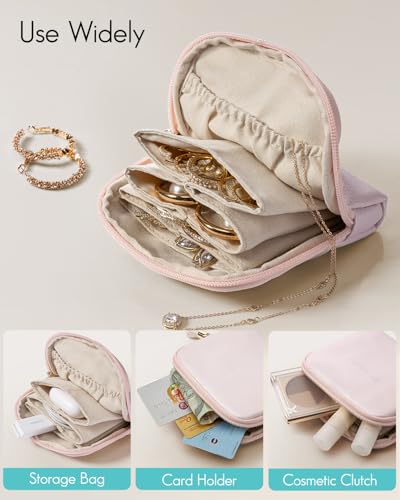 Small Travel Jewelry Case