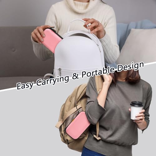Light Pink Kawaii Hard EVA Case