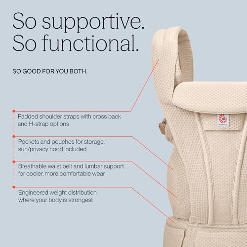 Omni Deluxe Baby Carrier for Newborn to Toddlers 0