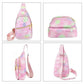 Small Sling Bag For Women Men Casual Crossbody Sling Backpack