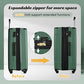 Luggage Set 6 Piece Expandable Lightweight ABS Hardshell Travel Suitcases with Wheels