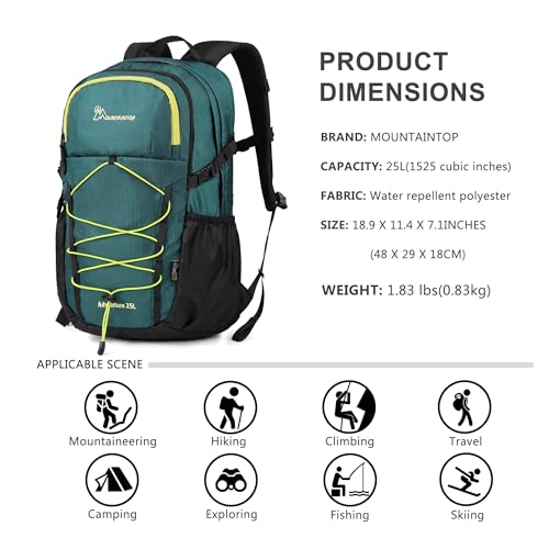 25 30L Lightweight Hiking Backpack