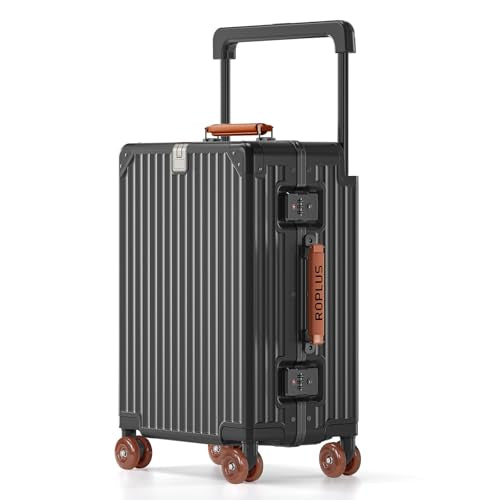 Aluminium Frame Carry on Luggage with Smooth Jelly Wheels