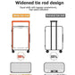 Aluminum Frame Wide Handle PC Carry On Luggage