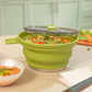 2.5L Green Silicone Collapsible Pot (20 Count)