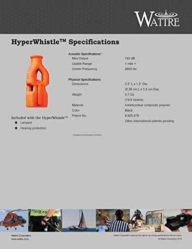 The Original Worlds Loudest Whistle up to 142db Loud