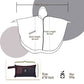 Adult Rain Poncho Waterproof Hooded Zipper Raincoat with Pockets