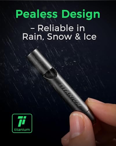 Titanium Survival Emergency Whistle