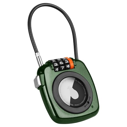 Compatible with Apple AirTag Secure Lock with Wire Cable