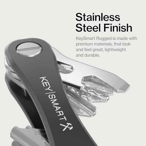 KeySmart Rugged Keychain Multitool Key Holder (2 Count)