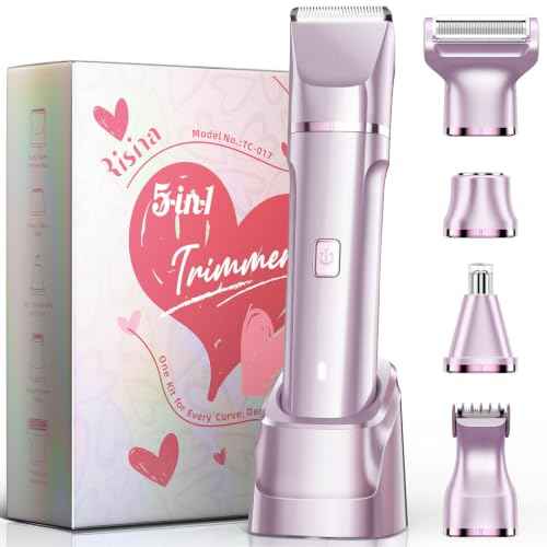 5-in-1 Bikini Trimmer for Women, Self Care Gifts, Full Body Shaver
