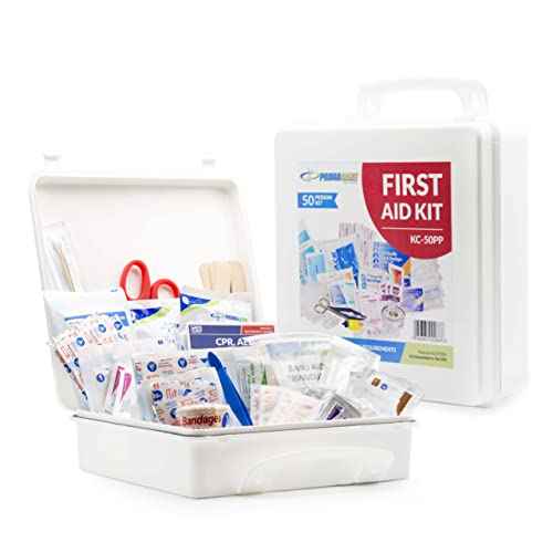 KC 50PP 50 Person Large Emergency Preparedness First Aid Kit for Home