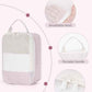6 Set Compression Packing Cubes for Travel Women Men