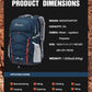25L Hiking Backpack