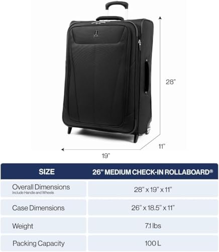 Maxlite 5 Softside Checked Luggage Upright