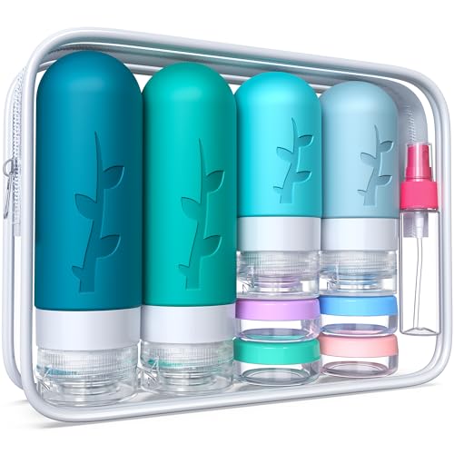 18 Pack Travel Bottles for Toiletries (18 Count)