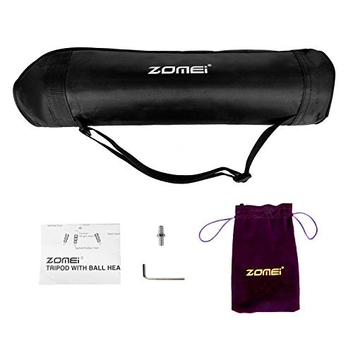 Z688 Travel Camera Tripod Aluminum Alloy Portable Monopod with Ball Head ann Carrying Bag for Canon Nikon Sony DSLR Camera