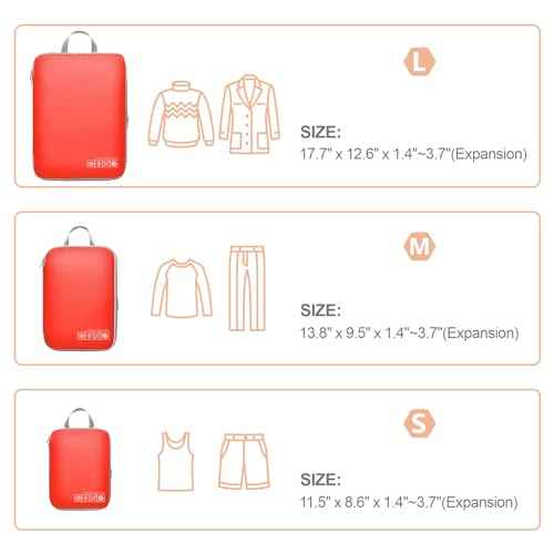 Compression Packing Cubes for Travel