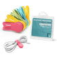 Silicone Magnetic Cable Ties 8PCS (8 Count)