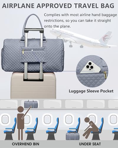 Women Weekender Travel Duffle Bag