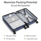 Luggage Sets 2 Piece Suitcase Set Hardshell 20 inch (2 Count)