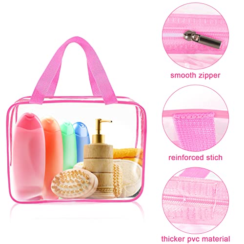 6 Packs Clear Makeup Bags