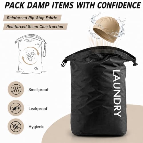 Compression Travel Laundry Bag for Dirty Clothes