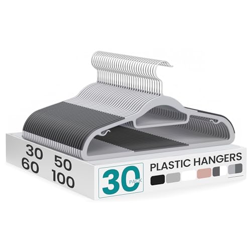 Pack of 30 Coat Hangers (30 Count)