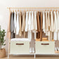 Large Fabric Storage Bins with 3 Handles