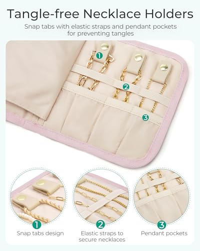 Travel Jewelry Case Organizer